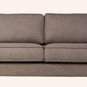 3-sits soffa brun - 222x95x79 cm Trygg betalning