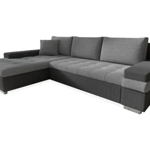 Naoma Divanbäddsoffa 274x182x83 cm Grå - Möbler Handla nu