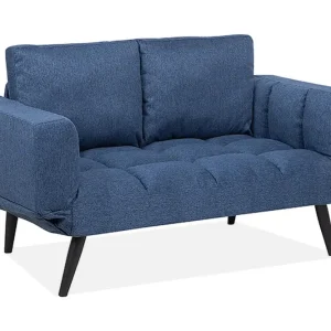 Lägg i varukorgen Brekke Bäddsoffa 150 cm Blå - Möbler