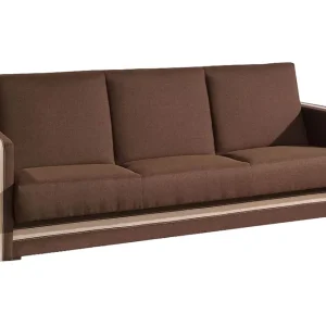 risnedsättning Euforia Bäddsoffa 222x88x89 cm Brun - Möbler