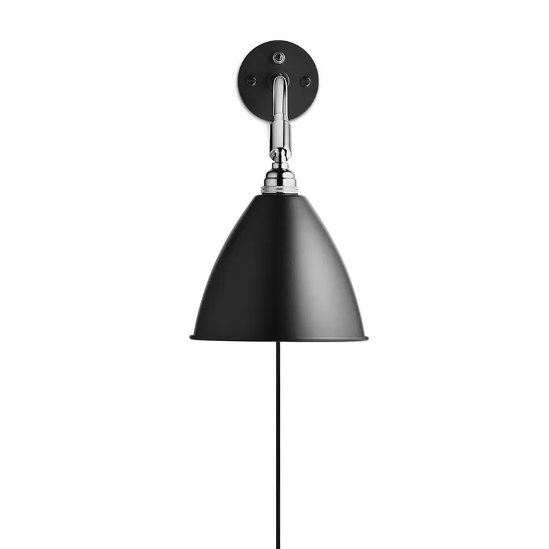 Bestlite BL7 Vägglampa, Krom / Svart Snabb leverans