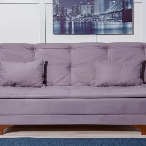 Outlet Elsis Bäddsoffa 3-sits Grå - Möbler