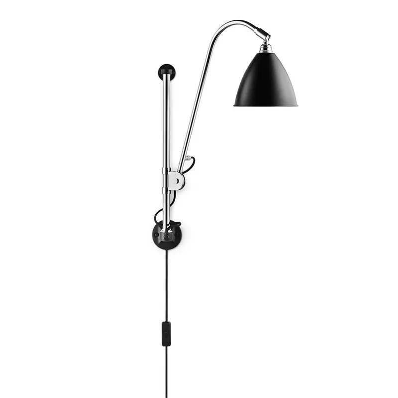 Bestlite BL5 Vägglampa, Krom/Svart Reapris