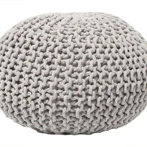 Rabatter Conrad Sittpuff 40 cm Grå - Möbler