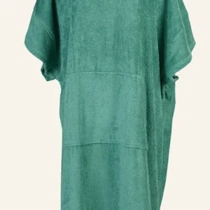 Poncho mörkgrön - 78x111 cm Populär