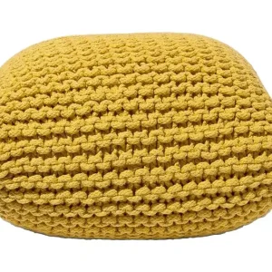 Begränsat antal Conrad Sittpuff 50 cm Gul - Möbler