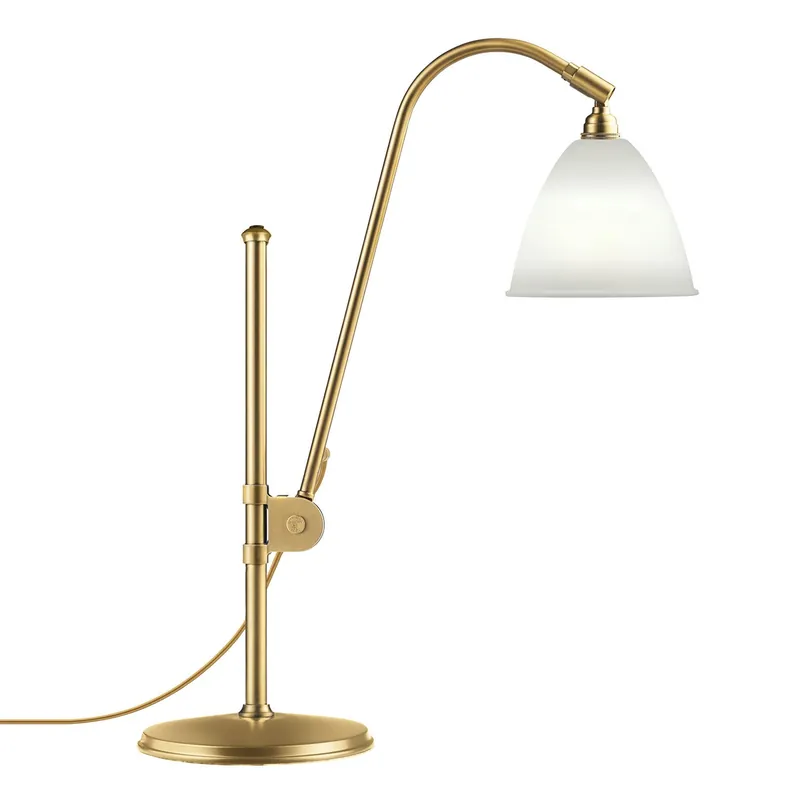 Kampanj Bestlite BL1 Bordslampa, Mässing/Benporslin