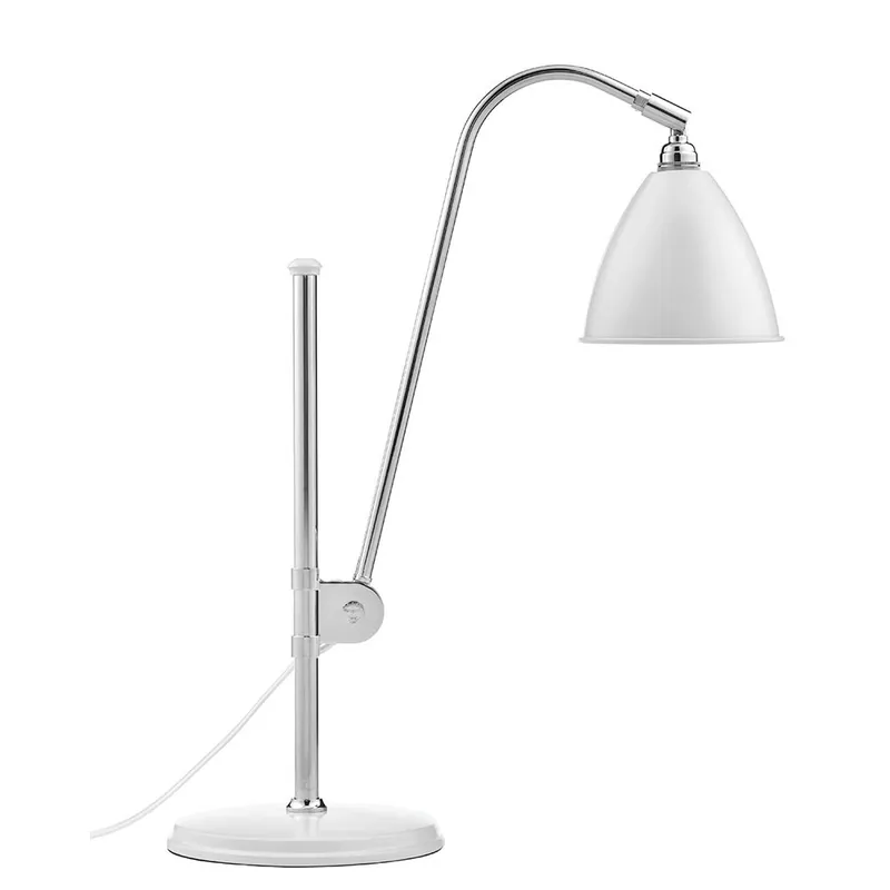 Bestlite BL1 Bordslampa, Krom/Vit Sänkt pris