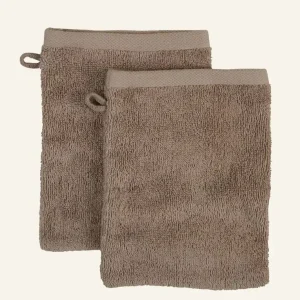 Tvättlapp 2 st beige - 16x21 cm Köp nu