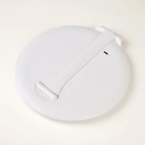 Begränsat erbjudande Spegel med led-ljus vit - 19,7x20x1,5 cm ø20