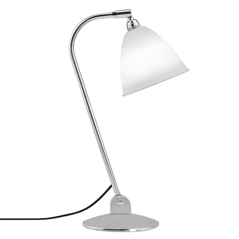 Bestlite BL2 Bordslampa, Krom/Benporslin Trygg betalning