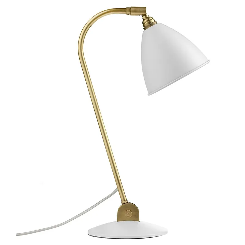 Sänkt pris Bestlite BL2 Bordslampa, Mässing/Vit