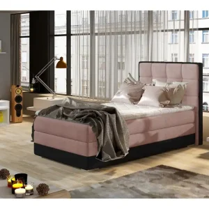 Damion Förvaringssäng 90x200cm Höger Rosa - Möbler Handla nu