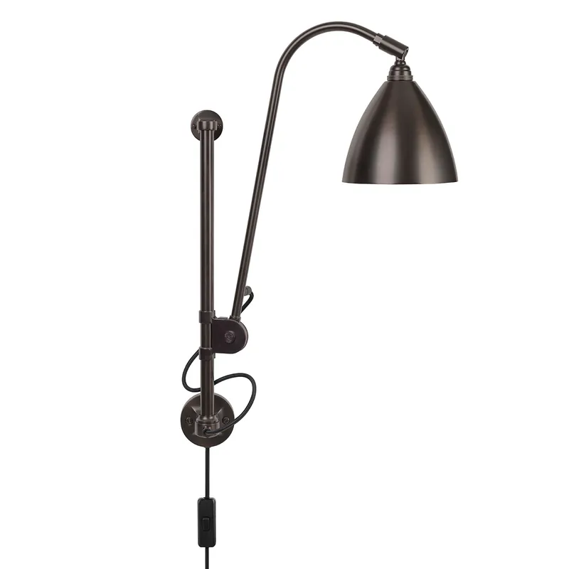 Bestlite BL5 Vägglampa, Black Brass/Black Brass Fri frakt