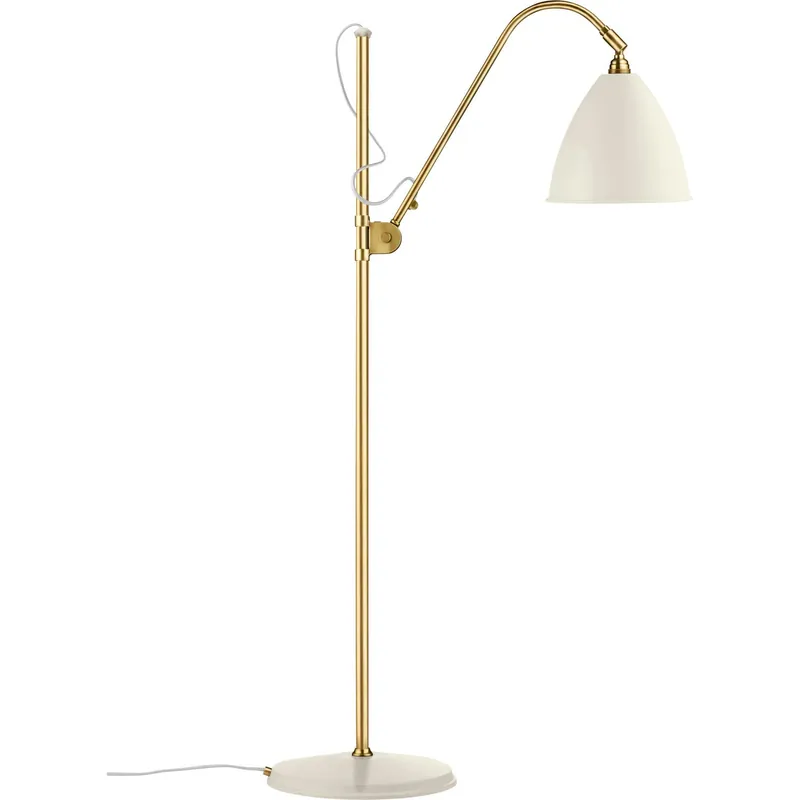 Sista chansen Bestlite BL3 M Golvlampa, Mässing/Soft White Semi Matt