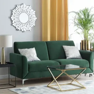 Extra rabatt Fenes Soffa 3 Sits Grön - Möbler