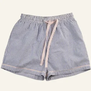 Billig Pyjamashorts blå - one size