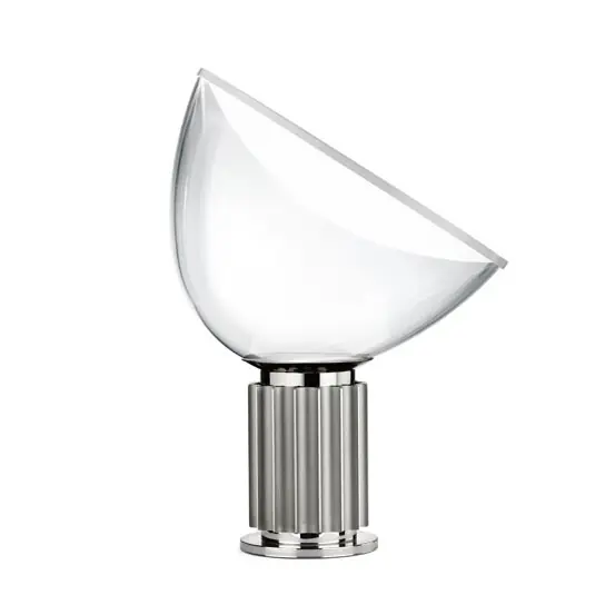 Taccia Small Bordslampa, Silver Premium