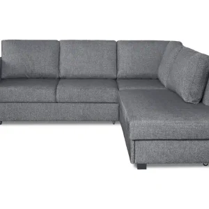 Snabb frakt Scandinavian Choice Leo Bäddsoffa 3-sits med Schäslong Höger Grå - Möbler