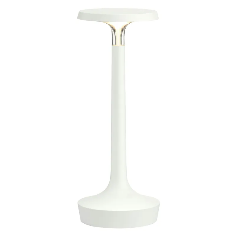 Bon Jour Unplugged Lampfot, Vit Outlet