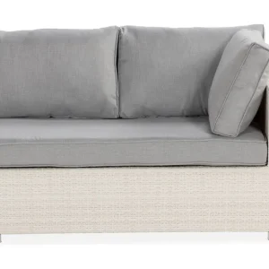 Bahamas Vänstermodul utomhus 140 cm i konstrotting - Utemöbler Säker betalning