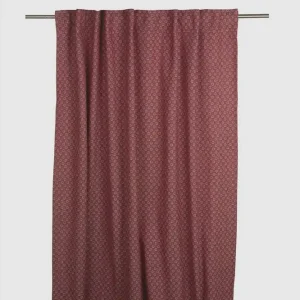 Fondaco Gardinlängd Trine 135x250 cm Röd Fondaco - Textil & mattor Trygg betalning