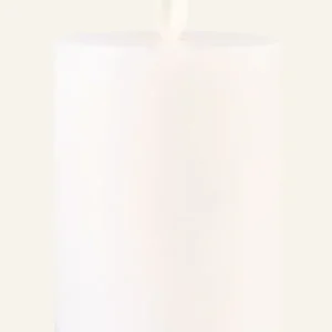 Led-blockljus vit - 7,5x7,5x10 cm Sista chansen