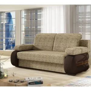 Madrido Bäddsoffa Beige/Brun - Möbler Reapris