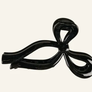 Outlet Hårklämma svart - 11x7x3,5 cm