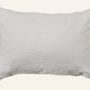 Rabatt Örngott i bäckebölja vit - 50x60 cm
