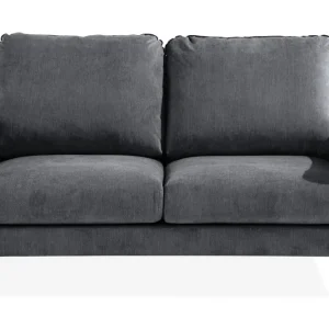 Scandi Days Trend Lyx 2-sits Soffa Mörkgrå/Svart - Möbler Billigare