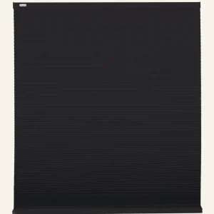 Endast denna vecka Ljusfiltrerande plisségardin svart - 40x160 cm