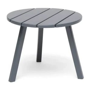 Sista chansen Tennessee Runt Sidobord och BlomUtebord Utomhus 50 cm Trä - Utemöbler