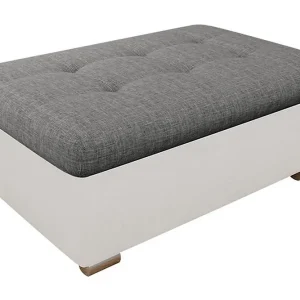 Köp nu Majestic Furniture Dynir Puff Svart/Grå/Vit - Möbler