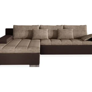 Rea Naoma Bäddsoffa med Divan Vänster Beige/Brun - Möbler