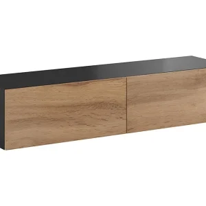 Narbonne Tv-skåp 140 cm Natur/Svart - Möbler Köp nu