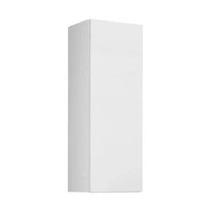Vasil Vitrinskåp 35 cm Vit/Vit Högglans - Förvaring Fynd