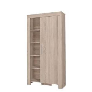 Cezar Hylla 100x42x201 cm Ek - Förvaring Snabb frakt