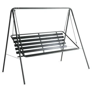 Sista chansen Retro 3-sits hammock, grå stomme - Utemöbler