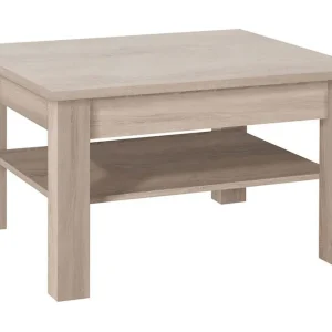 Endast idag Cezara Soffbord 80 cm med Förvaring Hylla Ek - Möbler