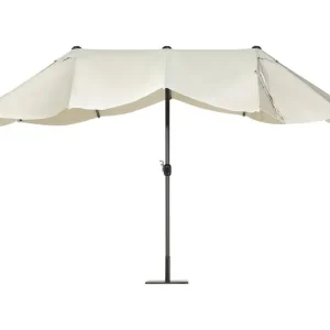 SIBILLA Parasoll 247 cm Beige - Utemöbler Snabb frakt