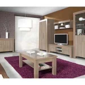 Cezar Vardagsrumsset Beige/Brun - Förvaring Begränsad tid