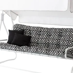 Beställ idag Dyna till DeLuxe Hammock Svart/Vit - Utemöbler