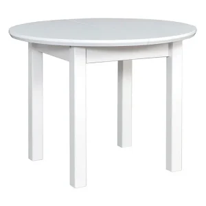 Extra rabatt Poli Matbord 100x100x76 cm Vit - Möbler