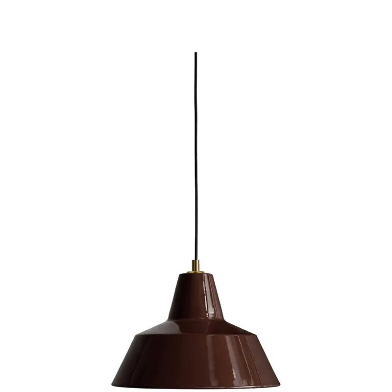 Workshop W3 Pendel, Chocolate Brown Erbjudande