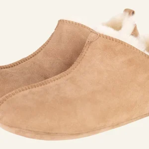 Premium Fårskinnstofflor natur - 37
