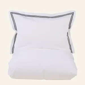 Påslakanset i percale vit - 150x210 cm Endast idag