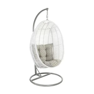 Trygg betalning Hängstol Utomhus Cora Med Kuddar 96x96xh198 cm - Utemöbler