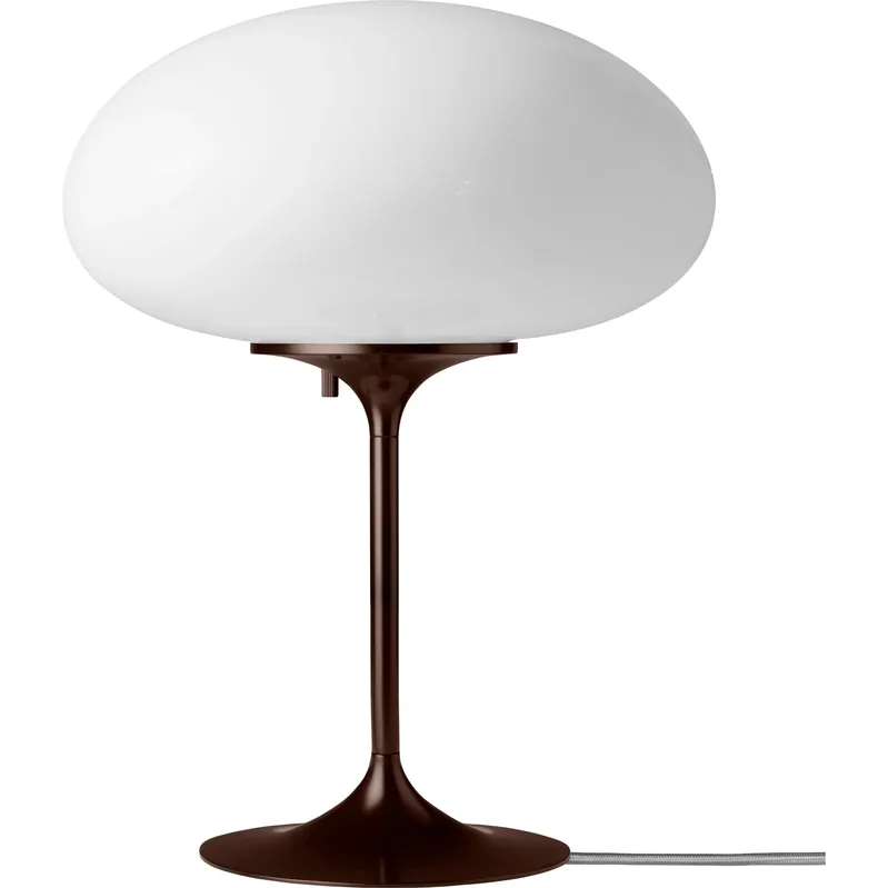 Begränsat antal Stemlite Bordslampa 42 cm, Mörkröd / Opal