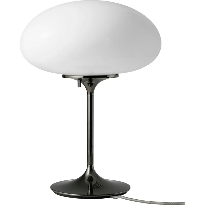 Stemlite Bordslampa 42 cm, Svart Krom / Opal Erbjudandepris